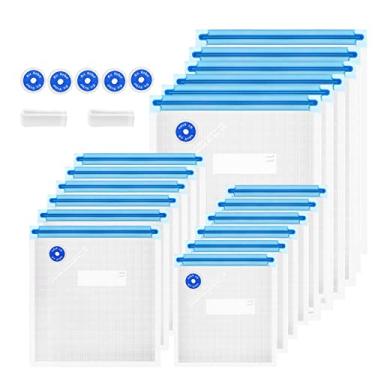 Imagem de Sacos Sous Vide 25 peças, sacos seladores a vácuo reutilizáveis livres de BPA, saco de armazenamento a vácuo de alimentos para cozinhar/armazenamento de alimentos/aquecimento de micro-ondas - 3