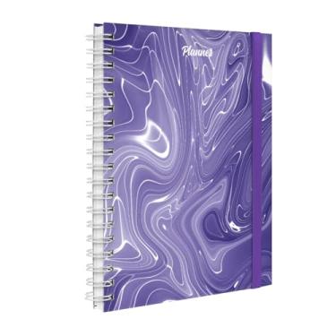 Imagem de Agenda Planner Permanente Lírico Abstrato Flow Roxo