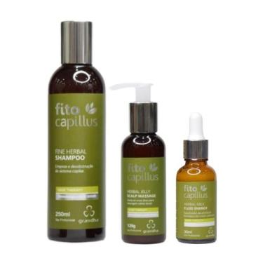 Imagem de Shampoo + Jelly Scalp + Milk Fluid Fito Capillus Herbal - Grandha