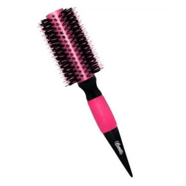 Imagem de Escova De Cabelo 55mm Aluminio Fosco Pop Colors Bonitta, Rosa