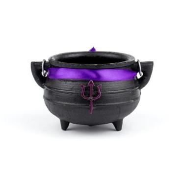 Imagem de Caldeirão De Ferro Maria Mulambo Tridente Tripé Alça 500 Ml - Meta Ata