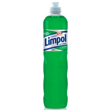 Imagem de Detergente Líquido Limão Limpol 500ml - Bombril