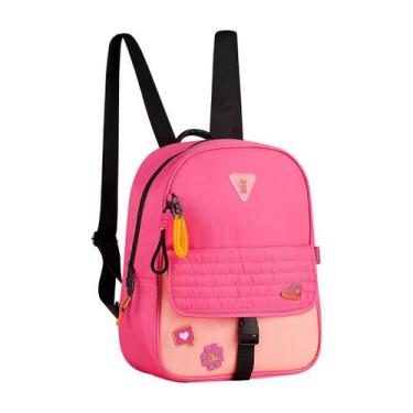 Imagem de Mochila De Costas Luluca P Escolar Infantil Meninas Juvenil, Pink