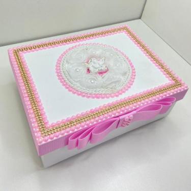 Imagem de Kit Feminino para Batismo de menina - Caminhos da Fé