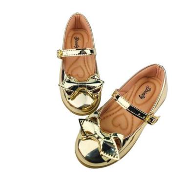 Imagem de Sapatilha Infantil Menina Boneca Verniz Confortável SPT-515 - Drinity,