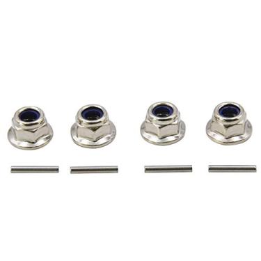 Imagem de 15-WJ02 QWJ04 Locknut and Optical Axis for Blomiky Q903 Q901 Q902 9130 9135 9137 9138 RC Truck Q903 Locknut & Axis