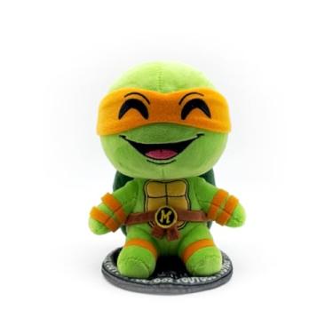 Imagem de Youtooz TMNT Michaelangelo Shoulder Rider 6" Plush, Michaelangelo Shoulder Rider Plushie, Collectible Michaelangelo Shoulder Rider from Teenage Mutant Ninja Turtles by Youtooz TMNT Plush Collection