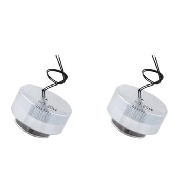 Imagem de 2 Unidades 50MM 2 Polegadas Alto-falante de Ressonância de Frequência Vibração Forte Baixo Alto-falante