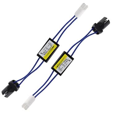 Imagem de Biqing 2PCS Decodificador LED, T10 Canbus LED Resistor Aviso Cancelador Decodificador 194 168 Lâmpadas LED Adaptador Sem Erros Resistor de Carga para Decodificador LED Aviso Piscando