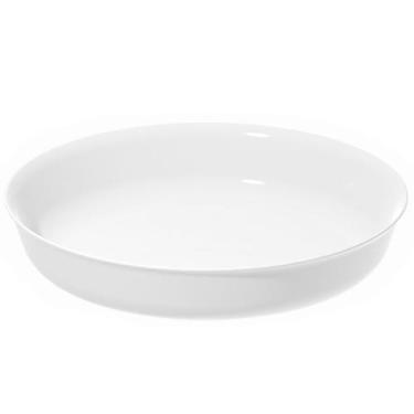 Imagem de Assadeira Redonda de Vidro Temperado Branco Marinex Opaline 2L - Nadir