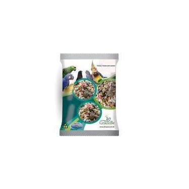 Imagem de Ração Trinca Ferro Frutas 500gr  - Grãoville