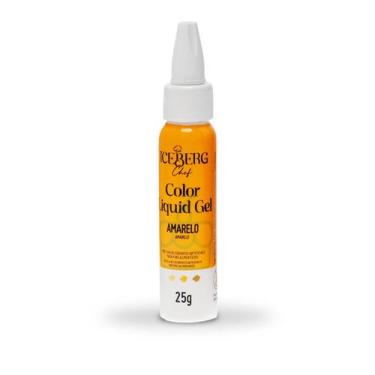Imagem de Corante Amarelo Liquid Gel 25g Iceberg Chef Original