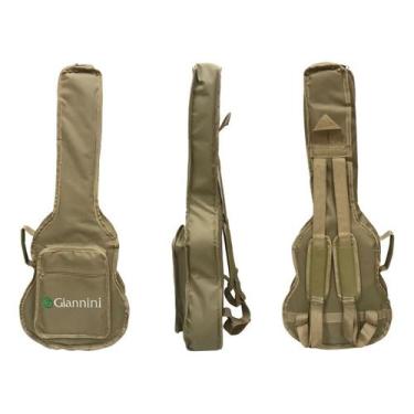 Imagem de Capa p/ violão baby cargo "giannini" bege ny-600