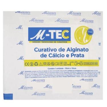 Imagem de Curativo De Alginato De Cálcio E Prata 10cm X 10cm - Missner