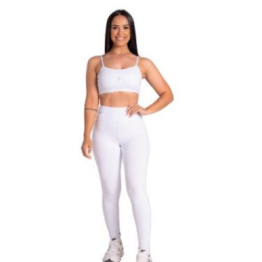 Imagem de Conjunto de academia top + legging com cos alto - urbativa fitness, Br