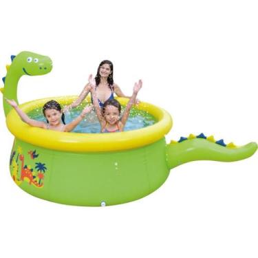 Imagem de Piscina Inflável Dinossauro 3D SPRAY Pool 1143L - Jilong