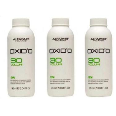 Imagem de Kit  Água Oxigenada Alfaparf 30 Volumes 90 ml - 3 Unidades