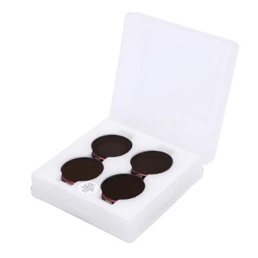 Imagem de Conjunto de Filtros ND para Câmera de Ação, Estrutura de Alumínio Ultrafina, Vidro óptico Multirrevestido de Dupla Face ND8 ND16 ND32 ND64 Filtro para GO3S Com Caixa de