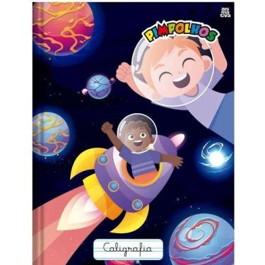 Imagem de Caderno Caligrafia Brochura 40 Folhas Pimpolhos Preto - SD