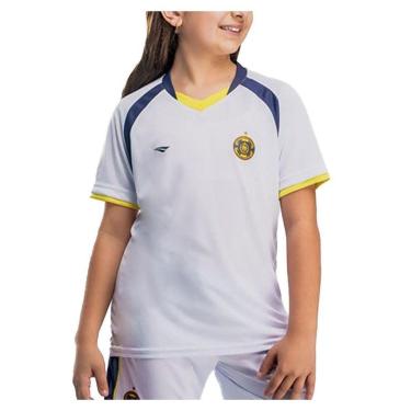 Imagem de Camiseta Infantil Feminina Penalty MC Futebol Branca - 31072-Feminino