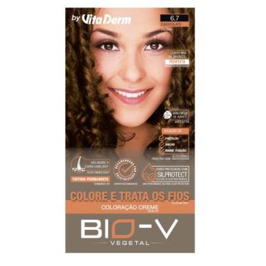 Imagem de Coloração creme bio-v - 6.7 louro escuro marrom vita derm