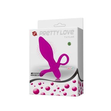 Imagem de Plug Anal de Silicone 10 níveis de vibração - Sex shop - Pretty Love