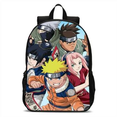Imagem de Mochila Escolar Volta As Aulas Estampa Naruto Top Infantil - Broome, N