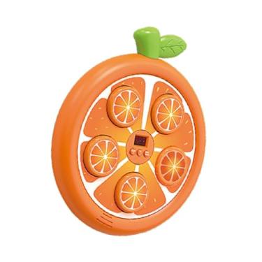 Imagem de menolana Máquina de boxe musical alvo saco de areia montagem na parede do agregado familiar dispositivo treinamento boxe eletrônico para sanda esportes, Laranja