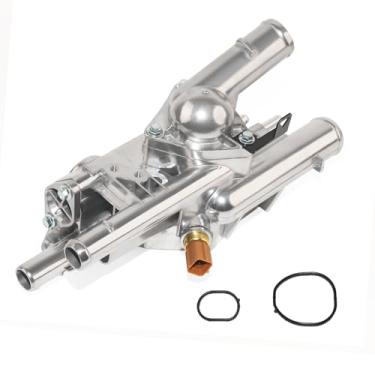 Imagem de XUNUOPARTS Carcaça de termostato de refrigeração de motor de alumínio 2,4L L4 compatível com substituição # 256002G600 25600-2G600