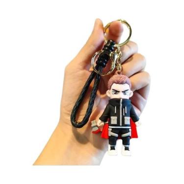 Imagem de Chaveiro Kawaii Homem-Aranha - Figura de Ação para Mochila ou Bolsa In