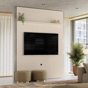 Imagem de Painel 180cm para Tvs até 75 Pol New Interlagos Off White