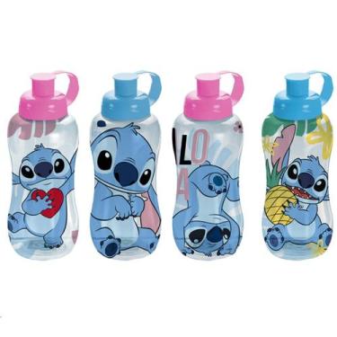 Imagem de Kit 5 Garrafas Stitch 5050ml Sleeve Lembrancinha - PLASDURAN