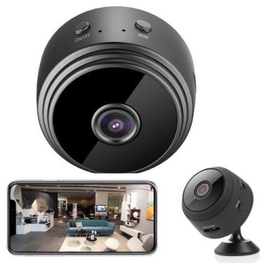 Imagem de Mini Câmera Espiã Visão A9 Noturna Com Gravador De Voz Wifi - RMEletro