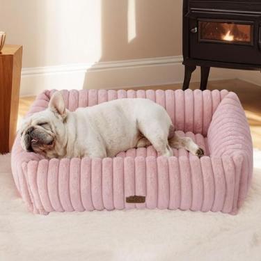 Imagem de Velo de Veludo Cotelê Lavável Bedsure para Cães de Médio Porte
