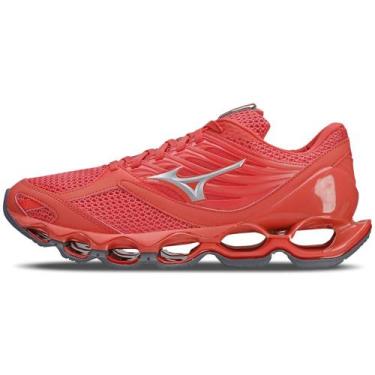 Imagem de Tênis Unissex Mizuno Wave Prophecy 13-S, Vermelho, 35