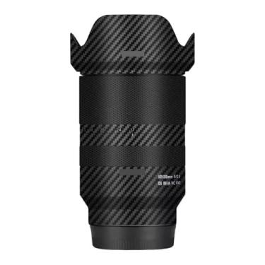 Imagem de Adesivo antiarranhões para lente de câmera Tamron 17-70 mm F2.8 B070 adequado para Sony Mount Camera Coat Vinly película protetora corporal decalques capa F/2.8 17-70 2.8 (fibra de carbono preta)