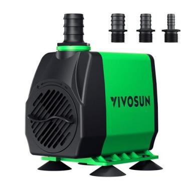 Imagem de Bomba de Água Submersível VIVOSUN 3000L/H (800GPH) - 24W - 10 Pés de A