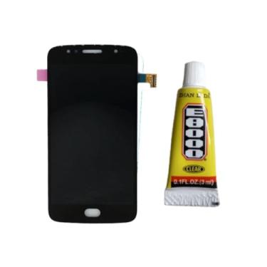 Imagem de Tela Display Lcd Touch Para Moto G5s Preto + Cola 3Ml