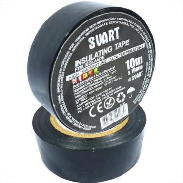 Imagem de Fita isolante alta temperatura anti chamas uso automotivo 10m x 19mm s