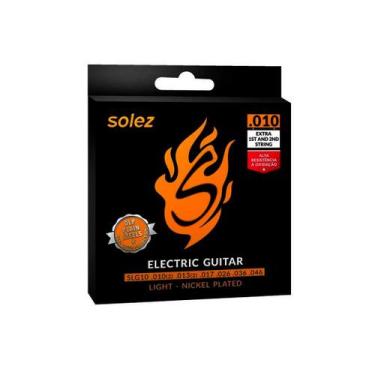 Imagem de Encordoamento Para Guitarra Solez 0.010" Slg10