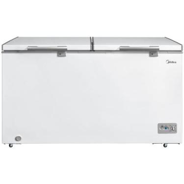 Imagem de Freezer Horizontal Midea 2 Portas 362L MDRC522FZD012, Branco, 220V
