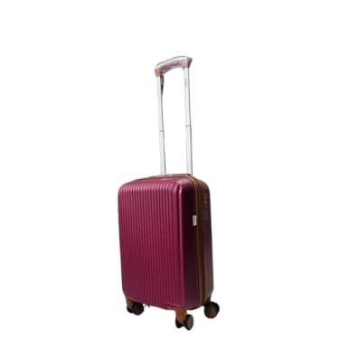 Imagem de Mala De Bordo 10kgs Londres Padrão Anac Para Viagem 55/35/25 (Vinho)