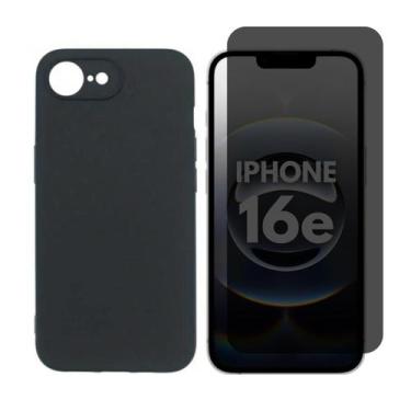 Imagem de Capinha + Pel. Privativa Hidrogel Compativel Para iPhone 16e - Generic