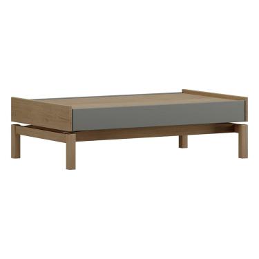 Imagem de Mesa De Centro 1 Gaveta 100 cm 2151 Oak Ferrolack Milani Store