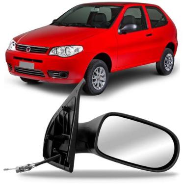 Imagem de Retrovisor Palio 2 Portas 2008 2009 2010 2011 Com Controle - RETROVEX,