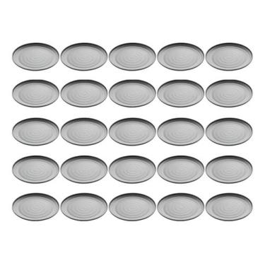 Imagem de Conjunto 25 Pratos Sushi Sashimi Melamina Preto Restaurante - Lyor