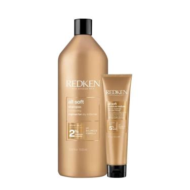 Imagem de Redken All Soft Shampoo 1L + Leave in 150ml