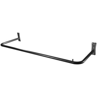 Imagem de Arara de Parede 1M para Roupas – Suporte para Cabides, Loja e Closet, Cores Sortidas