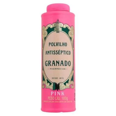 Imagem de Talco Polvilho Antisséptico para os pés Granado Pink 100g
