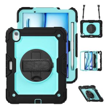 Imagem de Capa Á Prova De Queda 3 Em 1 Para iPad Air 11 M2 A2902 2024 - Zabom, A
